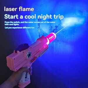 ของเล่นเด็กกลางแจ้งสำหรับฤดูร้อน ปืนฉีดน้ำอวกาศพร้อมไฟเซ็นเซอร์ ของเล่นปืนฉีดน้ำไฟฟ้าอัตโนมัติสำหรับเด็ก - Product Image 2