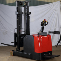 Capacité de charge de 1.5 tonnes 1.6/2/2.5/3/3.5/4/4 m, transpalette électrique d'entrepôt de batterie de chariot de transporteur de chariot de portée d'empileur de levage