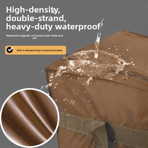 Modern Large Capacity Oxford Cloth Waterproof Travel <strong>Bag</strong> with Zipper Closure for Airline Checked Luggage and Quilt <strong>Storage</strong> - Product Image 2