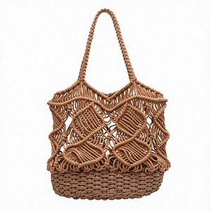 Oxford High Quality Women's Shoulder Tote Bag Large Capacity Canvas Bag Zipper Pocket <b>Handbags</b> Two Handles National Polyester - Product Image 2