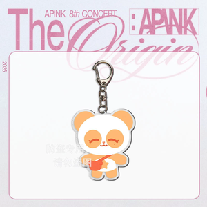 พวงกุญแจอะคริลิคพลาสติกวงเอพีพิงค์ ไอดอลเคป๊อป - Product Image 5