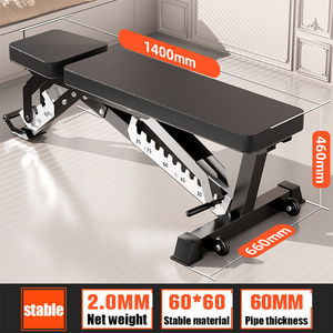 Banc <span class=keywords><strong>de</strong></span> musculation réglable robuste pour haltères et press <span class=keywords><strong>de</strong></span> poitrine – Équipement <span class=keywords><strong>de</strong></span> gym commercial - Product Image 3