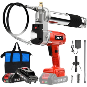 Pistolet à graisse électrique sans fil 21V haute pression alimenté par batterie au lithium 600cc <span class=keywords><strong>pour</strong></span> moto, VTT, UTV, tronçonneuse, tondeuse à gazon - Product Image 3