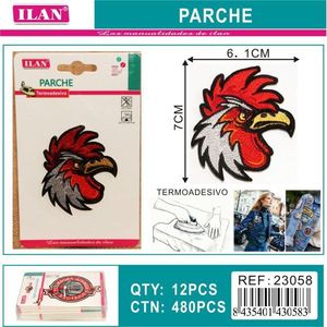 Patch Termoadesivo Ilan 7x6.1 Cm per Riparazione Abbigliamento - Product Image 1