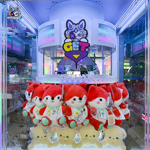 Machine de jeu d'arcade à <span class=keywords><strong>roue</strong></span> chanceuse Star de haute précision avec clip, machine distributrice de cadeaux à chances réglables pour les entreprises - Product Image 4