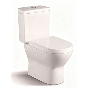 Aivijia 8305 WC à réservoir dissimulé, chasse directe, double bouton de pression pour salle de bain d'hôtel - Product Image 2