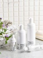 Rechargeable personnalisé vide 30 50 60 100ml 150 200ml pet bouteille de Mousse en plastique nettoyant lavage du visage Mousse cils Mousse pompe bouteille