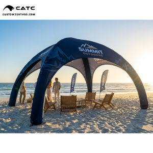 Tente publicitaire gonflable géante CATC pour événements sportifs, certifiée CE, imperméable, résistante au vent, structure pneumatique commerciale - Product Image 1