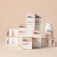 Emballage de produits de beauté personnalisé personnalisé crème pour le visage huile essentielle boîte d'emballage en papier