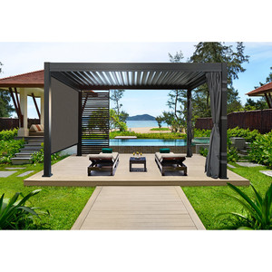 Nhôm ngoài trời Vườn pergola Pavilion 3x3 3x4 3x3.65 5x4 6x3-gazebo dòng sản phẩm - Product Image 6