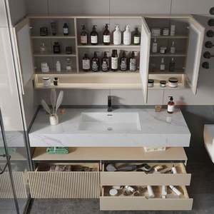 Modern Design Stone Sink Toilet Furniture Modern Basin <b>Bathroom</b> Vanity <b>Cabinets</b> - Product Image 4