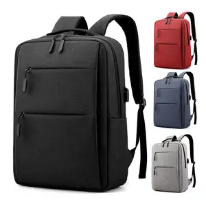 New Designer Custom Best Business Travel Men Leisure Waterproof Laptop Backpack Bag With Usb Charging