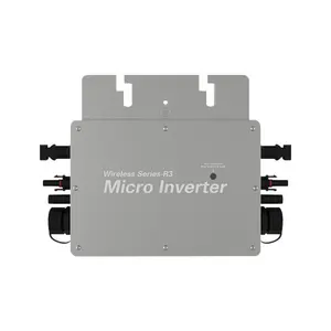 Micro inverter 800W 110V 220V stand by WIFI Mobile APP sistema solare sulla griglia Smart Mppt fai da te pannello solare con Micro inverter GTB