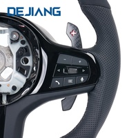 Volant sport en cuir personnalisé pour les séries G G30 G80 M4 G82 M5 F90 M8 X3M X5M X6M F96 G20 G22 G01 G02 M1 M2 M3