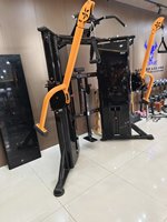 Máquina Multifuncional de Gimnasio Comercial HuaVigor Estilo Pulpo, 8 en 1, de Acero al Carbono, con Cable Cruzado, Barra de Dominadas, para Ejercicio de Cuerpo Completo