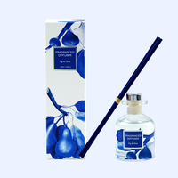Diffuseur de parfum en verre en gros, 100 ml, parfum personnalisé pour la maison, le bureau, la voiture, l'hôtel, coffret cadeau