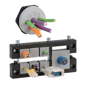 Placa de Gestión de Cables de Plástico bibo SVLEC -40-140, Accesorios de Cableado - Product Image 3