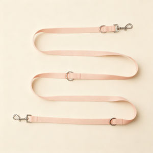 Laisse mains libres imperméable en PVC à double tête pour chien avec accessoire pour animaux de compagnie moderne, doux et durable Vente en gros OEM ODM - Product Image 1