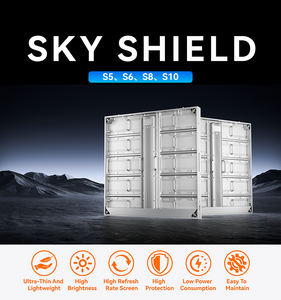 ตู้จอแสดงผล LED P6.6 สำหรับภายนอกอาคาร ปรับแต่งได้ กันน้ำ IP66 ภาพคมชัดระดับ 4K มองเห็นได้ชัดเจนแม้กลางแจ้ง หน้าจอ 3 มิติแบบมองเห็นได้ด้วยตาเปล่า สำหรับการตกแต่งเพื่อการส่งเสริมแบรนด์ - Product Image 5