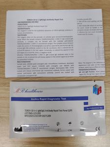 Kit de test à domicile MR TORCH pour la détection de <span class=keywords><strong>Toxo</strong></span>, Rubéole, CMV, HSV IgG/<span class=keywords><strong>IgM</strong></span>, idéal pour la prévention des infections congénitales chez les femmes enceintes - Product Image 3