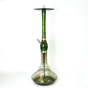 Bouteille en verre narguilé artisanal de luxe en bois - Product Image 6