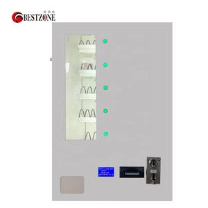 Mini máquina expendedora montada en la pared de pequeña potencia del condón de los tejidos del bocado de la operación fácil electrónica - Product Image 5