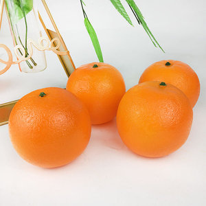Naranja Artificial Realista <span class=keywords><strong>de</strong></span> <span class=keywords><strong>Sevilla</strong></span> para Exhibición en Tiendas <span class=keywords><strong>de</strong></span> Té con Leche, Decoración del Hogar y Accesorios <span class=keywords><strong>de</strong></span> Fotografía - Product Image 3