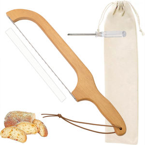 قطاعة خبز العجين المخمر ، 16 بوصة للخبز المنزلي ، قطاعة الخبز سكين قوس مع غطاء واقي - Product Image 1