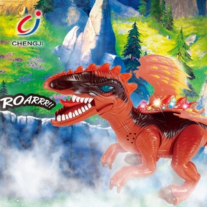 Chengji Juguetes Baratos a Pilas, Dinosaurios Caminantes de Dibujos Animados para Niños, Dinosaurios Eléctricos de Plástico con Música y Luz - Product Image 2