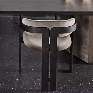 Premio in legno massello sedia da <span class=keywords><strong>pranzo</strong></span> Design elegante moderno classico mobili di fascia alta sedia da <span class=keywords><strong>pranzo</strong></span> famiglia sala da <span class=keywords><strong>pranzo</strong></span> - Product Image 3
