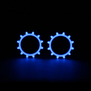 Nouveaux anneaux <span class=keywords><strong>halo</strong></span> pour phares de voiture, série Flow, Gear Angel Eyes, lames de scie, accessoires pour phares de voiture <span class=keywords><strong>2023</strong></span> - Product Image 2