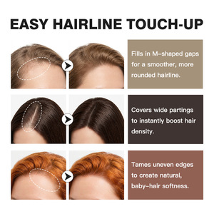 Poudre de Remplissage Instantané pour la Ligne des Cheveux, <span class=keywords><strong>Ombre</strong></span> Capillaire, Correcteur de Cheveux, Maquillage 6 Teintes, Couvre-Racines, Poudre pour Cheveux Fins - Product Image 4