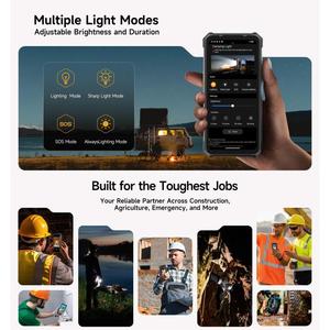 <span class=keywords><strong>Meilleur</strong></span> prix Ulefone RugKing 5 Pro Téléphone <span class=keywords><strong>robuste</strong></span> 8 Go + 256 Go Empreinte digitale latérale Batterie 20000 mAh Écran 6,78 pouces Android 16 4G NFC OTG - Product Image 6