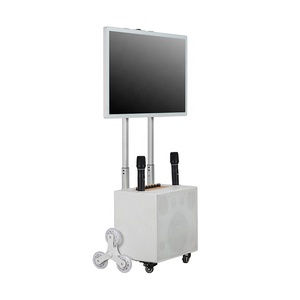 Amplificador de karaoke de 14,1 pulgadas con micrófono de mezcla inalámbrico hogar Ktv jukebox automático sistema de karaoke control host - Product Image 5