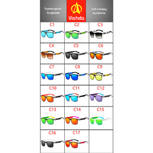 Gafas <span class=keywords><strong>de</strong></span> Sol Polarizadas Deportivas para Hombre, Marca Viahda, Diseño <span class=keywords><strong>de</strong></span> Espejo Cuadrado, Protección UV400, Montura <span class=keywords><strong>de</strong></span> PC, <span class=keywords><strong>Lentes</strong></span> TAC, Ideales para Conducir y Pescar en <span class=keywords><strong>Verano</strong></span> - Product Image 6