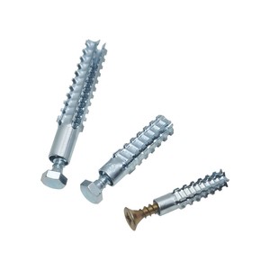 <span class=keywords><strong>Vis</strong></span> autotaraudeuses légères en métal galvanisé argenté pour fixation d'arbre de Noël, avec tube d'expansion pour briques creuses - Product Image 4