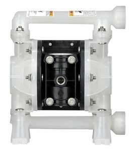 Pompe à double diaphragme pneumatique en plastique authentique de 1/2 pouce, utilisée dans les industries pharmaceutique et chimique - Product Image 1