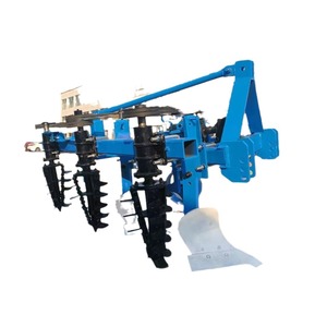 Cultivateur agricole 3 rangs bleu multifonctionnel pour utilisation avec tracteur - Product Image 4