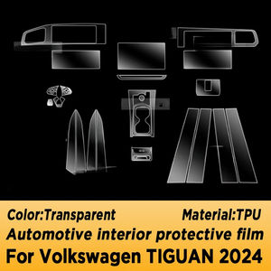 Pour <span class=keywords><strong>VOLKSWAGEN</strong></span> TIGUAN 2024 panneau écran de Navigation automobile intérieur Film de protection anti-rayures autocollant - Product Image 5