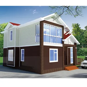 China Prefabricated Villa Insulated 40ft 20ft Luxury Extendable Detachable Premade Prefab Home Modular House