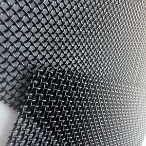 <span class=keywords><strong>Moustiquaire</strong></span> antivol en acier inoxydable noir, maille de sécurité pour fenêtre noire - Protection antivol professionnelle - Product Image 1