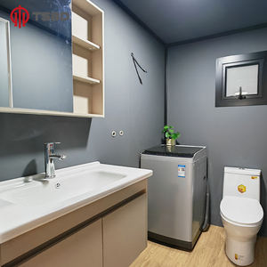 两层平屋顶20英尺40英尺可扩展集装箱房，用于住宅生活集装箱扩展集装箱房 - Product Image 5