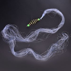 Hameçons en acier inoxydable en gros, longueur totale 90 cm, tailles 3MD~12MD, pour pêche au poulpe, au poisson-chat, au bar, à la truite, au cabillaud, au snapper, au calmar en rivière - Product Image 5