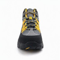 Chaussures de sécurité de style sport AIMVVSEC à coupe haute, légères, respirantes, unisexes, avec embout en acier, pour usage en usine, antistatiques