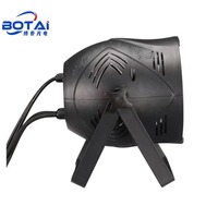 BOTAI 4x50W LED PAR lumière double faisceau blanc et RGBW pour scène DJ et éclairage d'événement corps de lampe en aluminium pour parcs à thème
