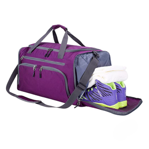 Free sample Adjustable Compartment <b>Dividers</b> for Shoes in a Premium Sneaker <b>Bag</b> from Source Factory Travel Duffel <b>Bag</b> - Product Image 5