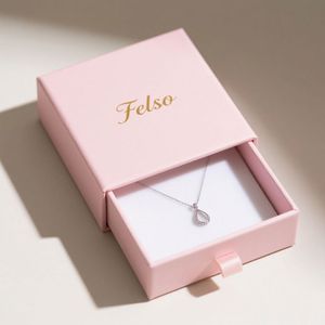 Recycled Materials Paper Drawer Sliding Packaging <b>Boxes</b> for Perfume/Earrings/Necklace Jewelry Magnetic Closure Custom - Product Image 4