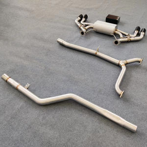 Tubos de Escape Catback de Alto Rendimiento OBM MM SS304/Titanio para <span class=keywords><strong>BMW</strong></span> <span class=keywords><strong>525</strong></span>/528/530 G30/G38 2.0T B48 2017-- Silenciador Valvetronic - Product Image 5