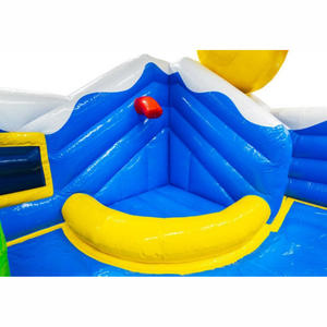 Оптовая продажа: Надувная водная горка-батут для детей с бассейном и интерактивными играми для летних водных развлечений на заднем дворе - Product Image 5
