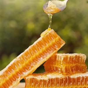 मधुमक्खी फार्म के 100% प्राकृतिक कच्चे जंगल का फूल मधुकंघी 100% शुद्ध शहद ग्रेड s 80% ब्रिक्स 0.5 किलोग्राम - Product Image 6